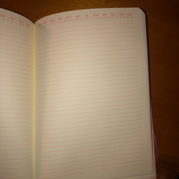 Nwt Think Ink pink gold notebook planner - Picture 6 of 7